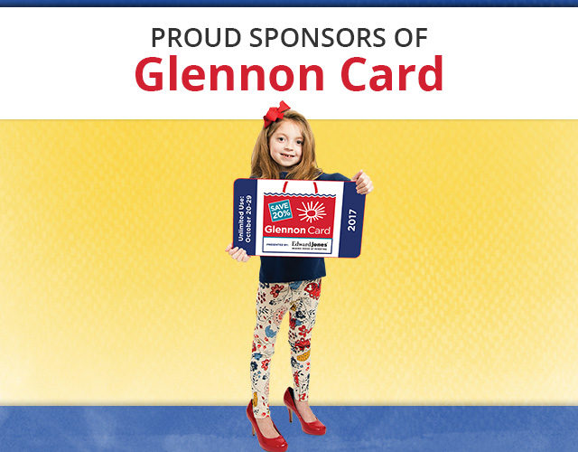 Proud sponsors of Glennon Card program