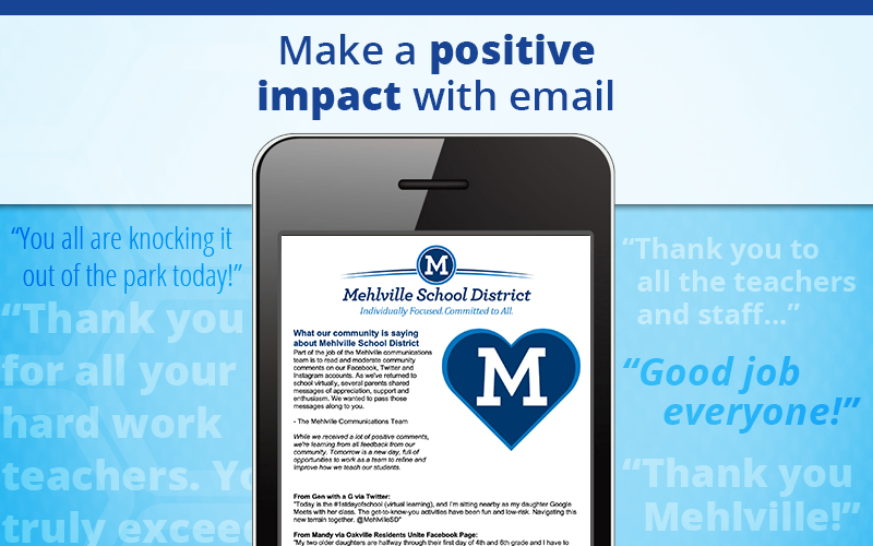 Make a positive impact with email